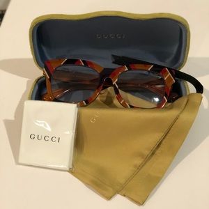 GUCCI Multi-Color Eyeglasses w/Case (GG 0033O 007)